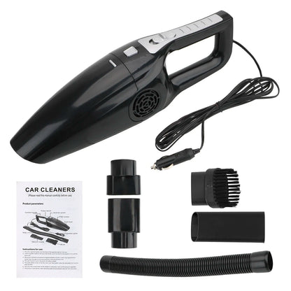 Car Vacuum 12V 120W Wet/Dry Dual-Use Handheld Cleaner