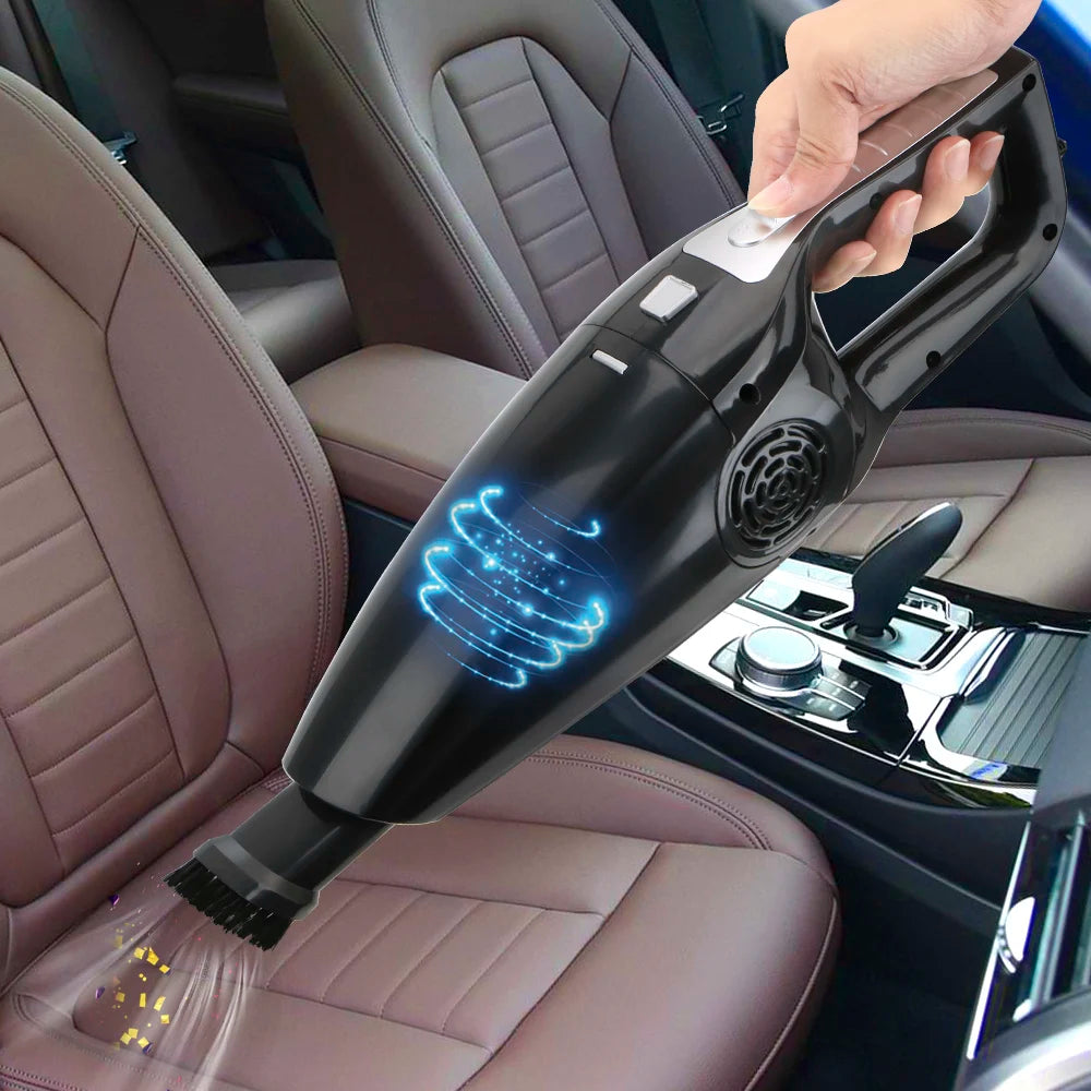 Car Vacuum 12V 120W Wet/Dry Dual-Use Handheld Cleaner